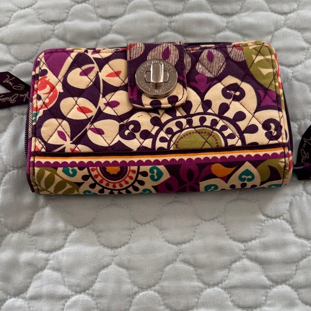 Vera Bradley Multicolor Patterned Women's Wallet